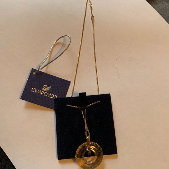 ✨ Beautiful Rare Vintage Swarovski Loop Pendent ✨ - Picture 4 of 16